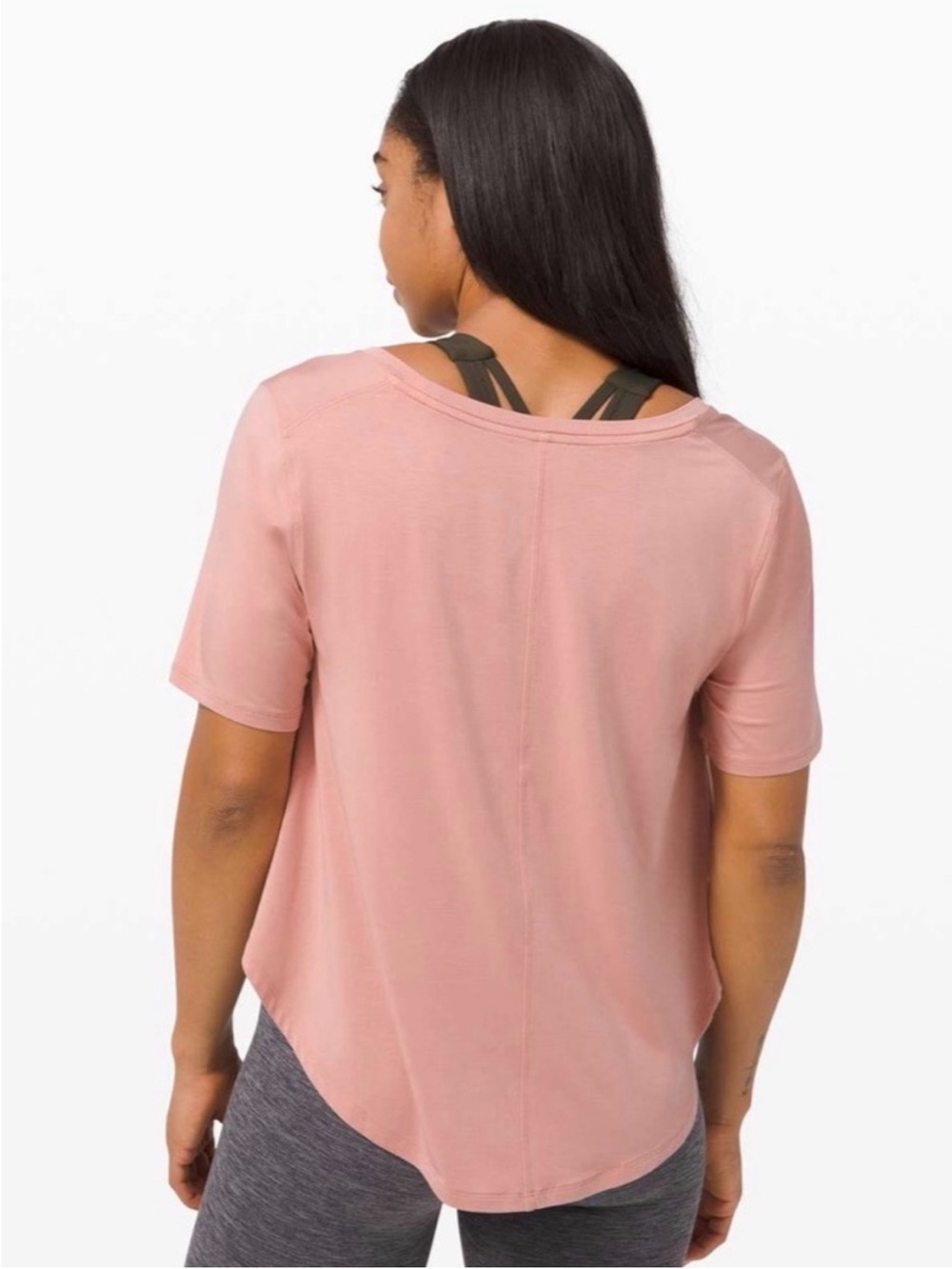 Lululemon Up for Downtime oversized short sleeve top size 4 - Picture 4 of 4